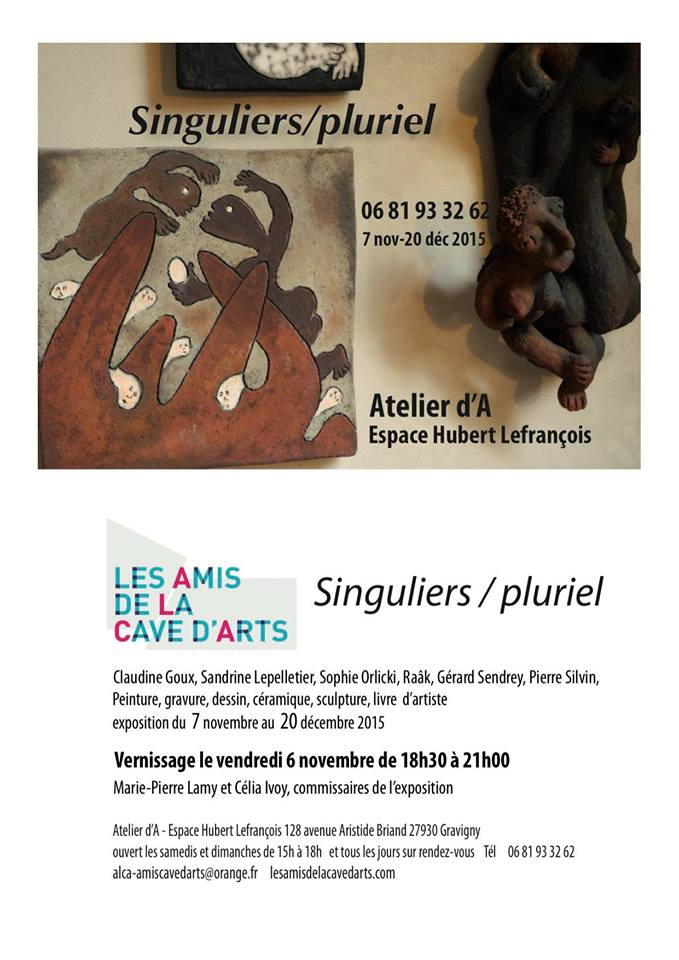 Raak Amis de la Cave d'Arts 2015 Gravigny Eure